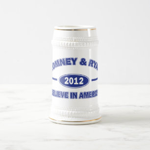 Chope À Bière Romney et Ryan Believe