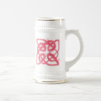 ROSE CELTIC KNOT Stein Blanc & Or
