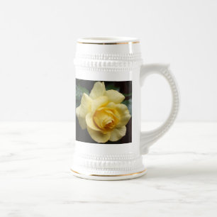 Chope À Bière Rose jaune Stein