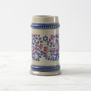 Chope À Bière Rosh Hashanah Cadeau du Nouvel An juif