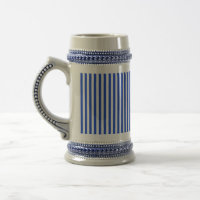 Royal Blue Combination Stripes par Shirley Taylor