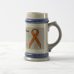 Chope À Bière Ruban orange standard Tmpl par Kenneth Yoncich