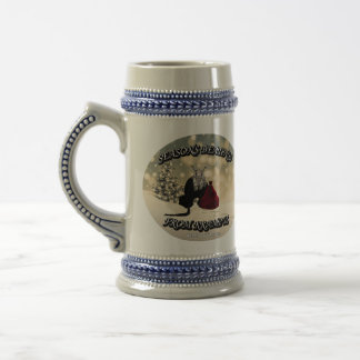 Chope À Bière Saisons tabassées par Krampus - Christmas Stein