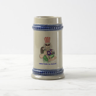 Chope À Bière Sam, ONCLE SAM, par les charis D.