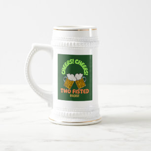 CHOPE À BIÈRE SANTÉ! SANTÉ! DEUX BIÈRES PÊCHÉES !
