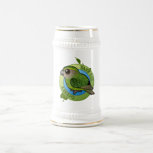 Chope À Bière Sauvez le Kakapo