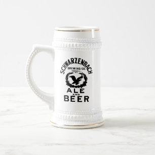 Chope À Bière Schwarzenbach Brewing Co. Stein