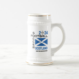 Chope À Bière SCOTLAND Football Football Custom 2024 TOUTE ANNÉE