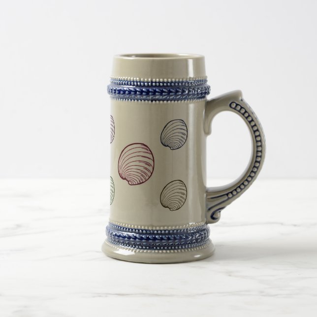 Chope À Bière Shell en pastel (Droite)