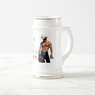 Chope À Bière SlipperyJoe's sauve cheval monter chapeau de cowbo