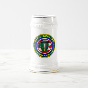 Chope À Bière Soldat des affaires civiles