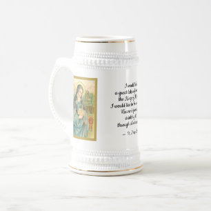 Chope À Bière St. Brigid d'Irlande (M 014, texte court)