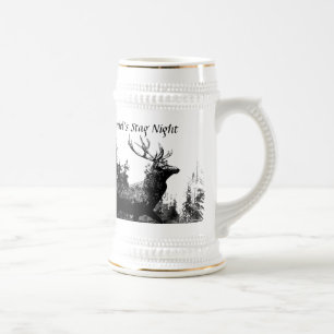 Chope À Bière Stade de design Vintage personnalisé, Bachelor Par