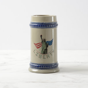 Chope À Bière Statue de la Liberté