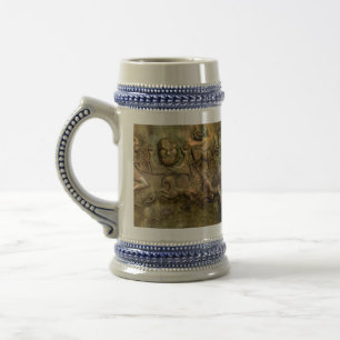 Chope À Bière Stein à boire de la bière viking