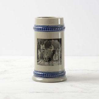 Chope À Bière stein avec la copie du hall des aegir