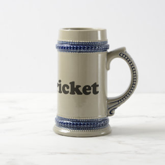 Chope À Bière Stein de bière du Roi Cricket