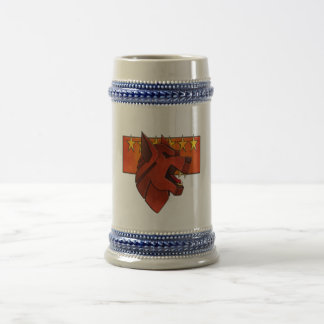 Chope À Bière Stein de loup de clan