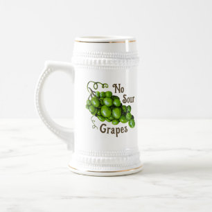 Chope À Bière Stein de raisins