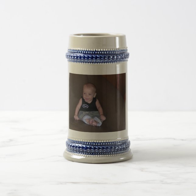 Chope À Bière Stein fait sur commande avec l'image (Centre)