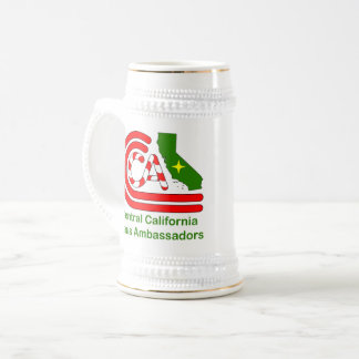 Chope À Bière Stein - Logo de l'ambassadeur Crest/CCCA
