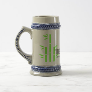 Chope À Bière Stein Mug(Gris/Bleu)