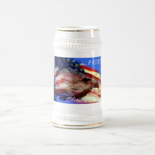 Chope À Bière Stein patriotique