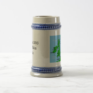 Chope À Bière Stein pour la croisière d'îles britanniques
