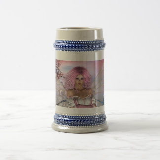 Chope À Bière stein rose