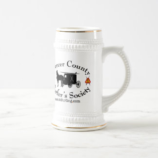 Chope À Bière Stein surfant et de ski amish de bière de société