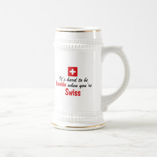 Chope À Bière Suisse humble
