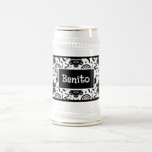 Chope À Bière Symboles taïno Porto Rico Culture