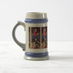 CHOPE À BIÈRE TAROTS DE RENAISSANCE ANTIQUE 15 /LE DIABLE