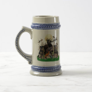 Chope À Bière Terrier de chasse allemand (Jagdter
