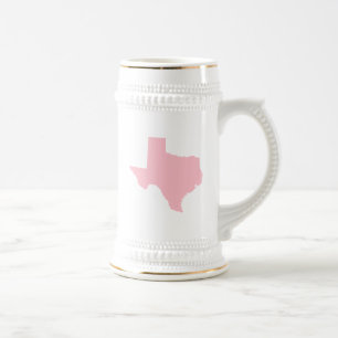 Chope À Bière Texas rose