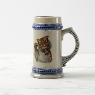 Chope À Bière Tigre, Tiger, Bière Stein