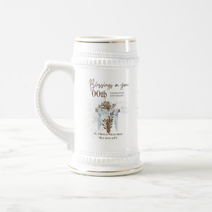 Chope À Bière TOUTE ORDINATION ANNIVERSAIRE Prêtre Pasteur Minis