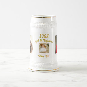 Chope À Bière TOUTE PHOTO d'anniversaire Cadeau homme ou femme p