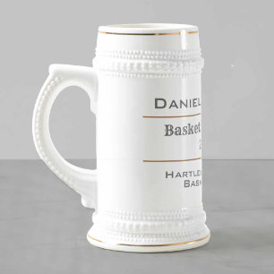 Chope À Bière Trophée de basket-ball