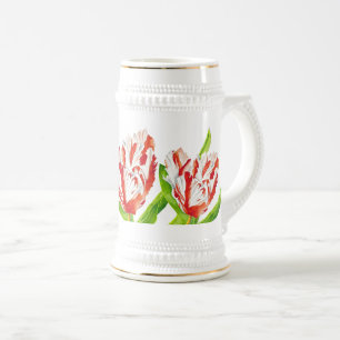 Chope À Bière Tulip Estella Rijnveld sur un Stein
