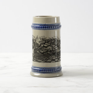 Chope À Bière Une grande partie d'échecs énorme