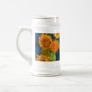 Chope À Bière Van Gogh Sunflowers