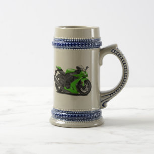 Chope À Bière Vélo vert de Ninja