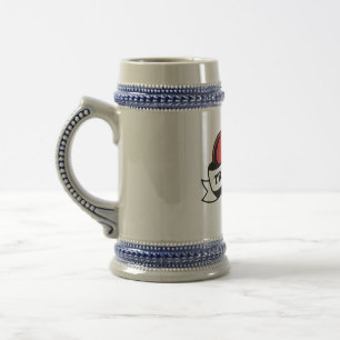 Chope À Bière Véritable amour Tatouage Coeur Design romantique