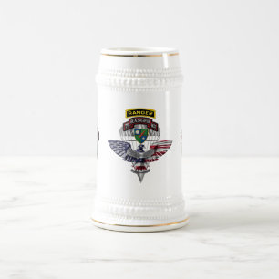 Chope À Bière Vétéran du 75e régiment de Rangers