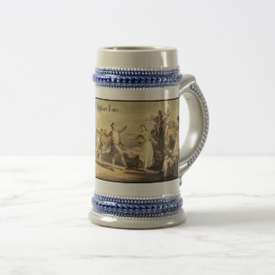 Chope À Bière Vintage 1780 "A Highland Dance" de David Allan
