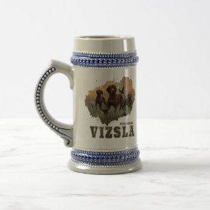 Chope À Bière Vizsla Art hongrois