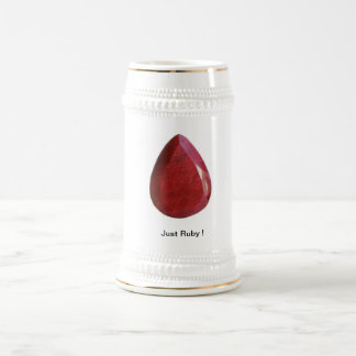 Chope À Bière Votre magnétique de rubis !
