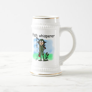 Chope À Bière Whisperer de poissons