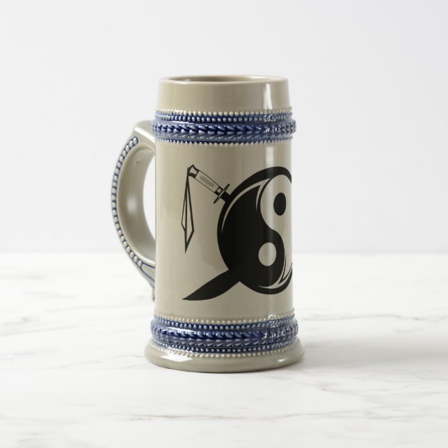 Chope À Bière Yin Yang Double Broadswing (Devant gauche)